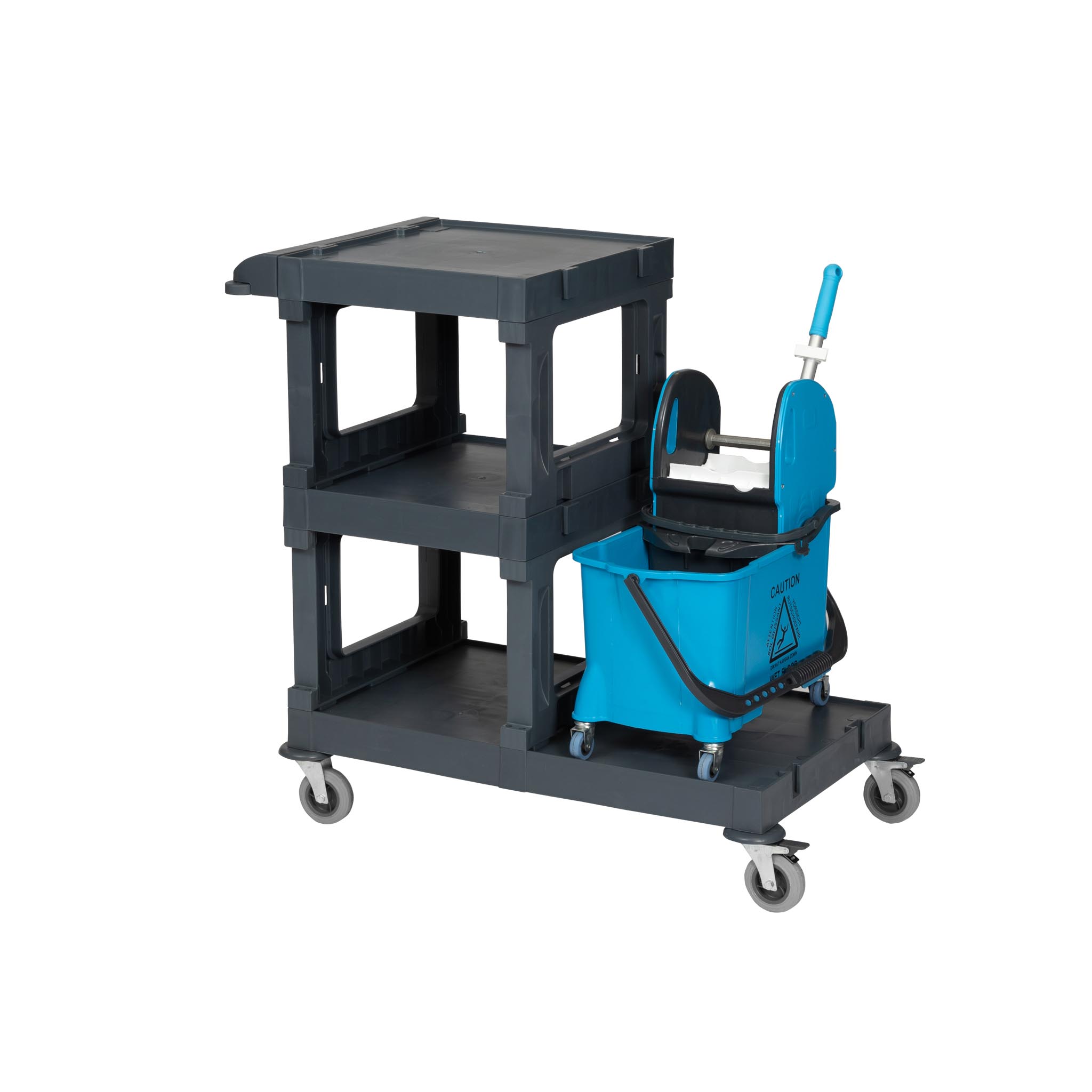 ALFACART HOSPITAL CLEANING TROLLEY