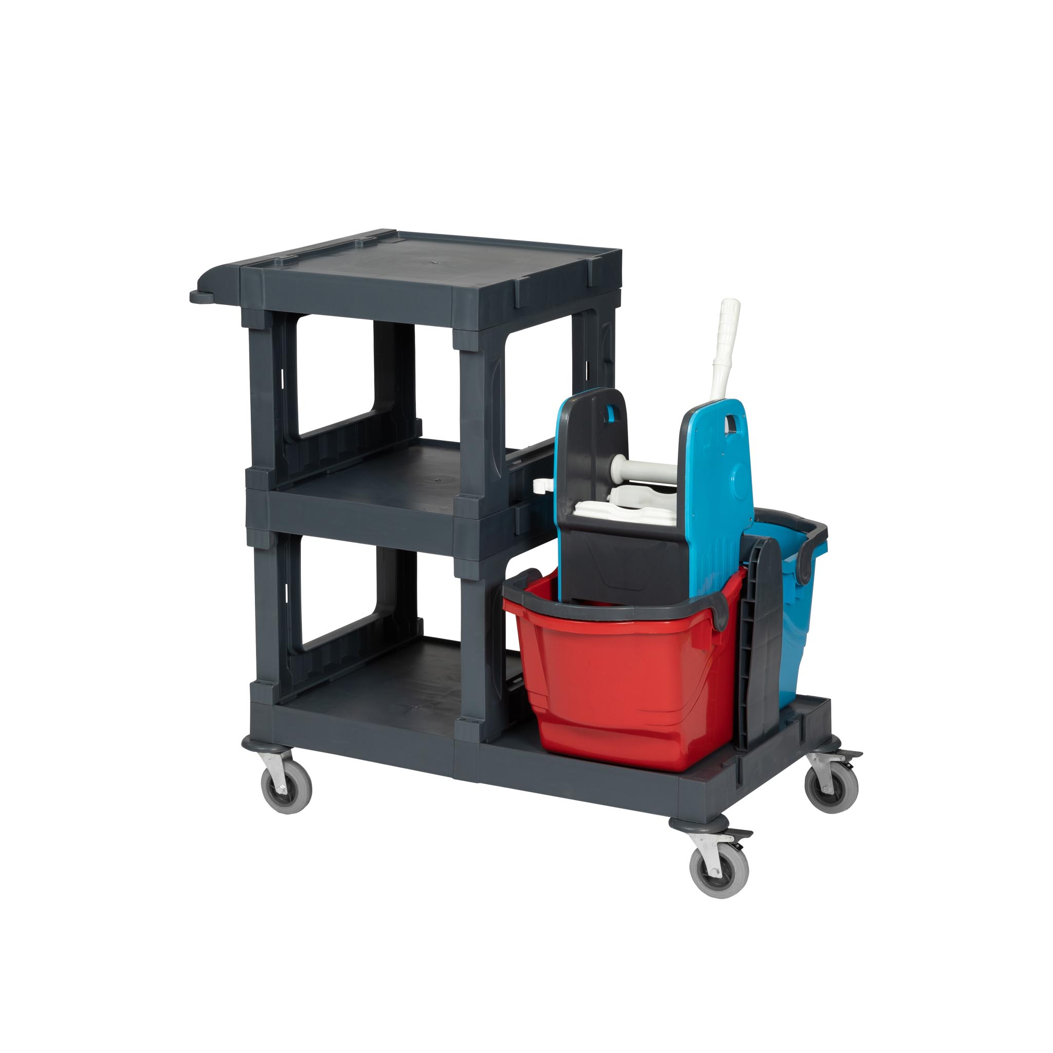 ALFACART HOSPITAL CLEANING TROLLEY