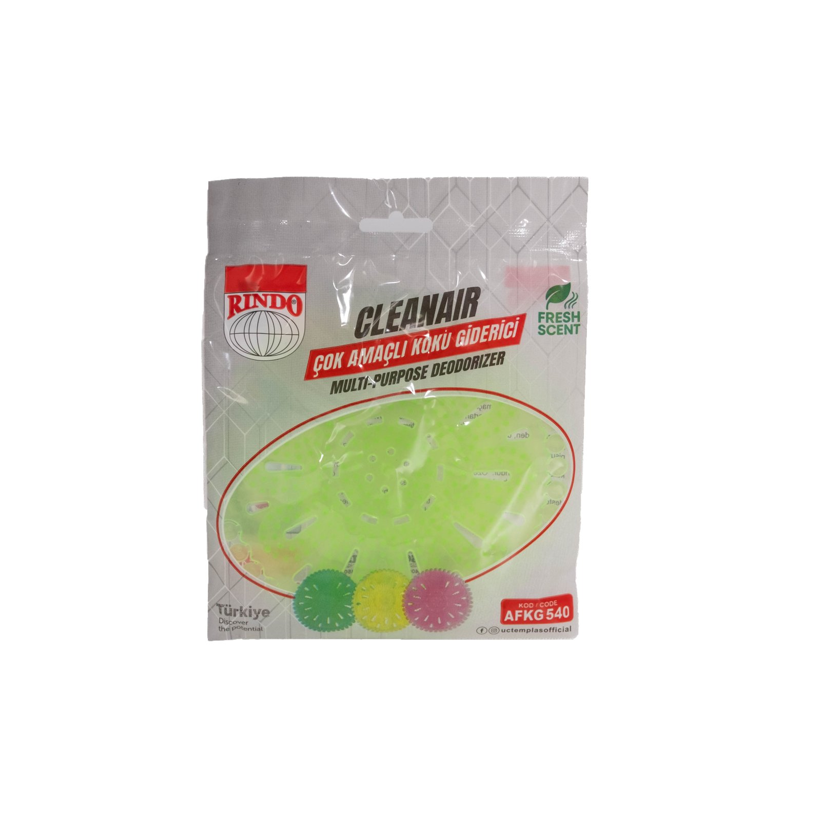 CleanAir Çok Amaçlı Koku Giderici 2