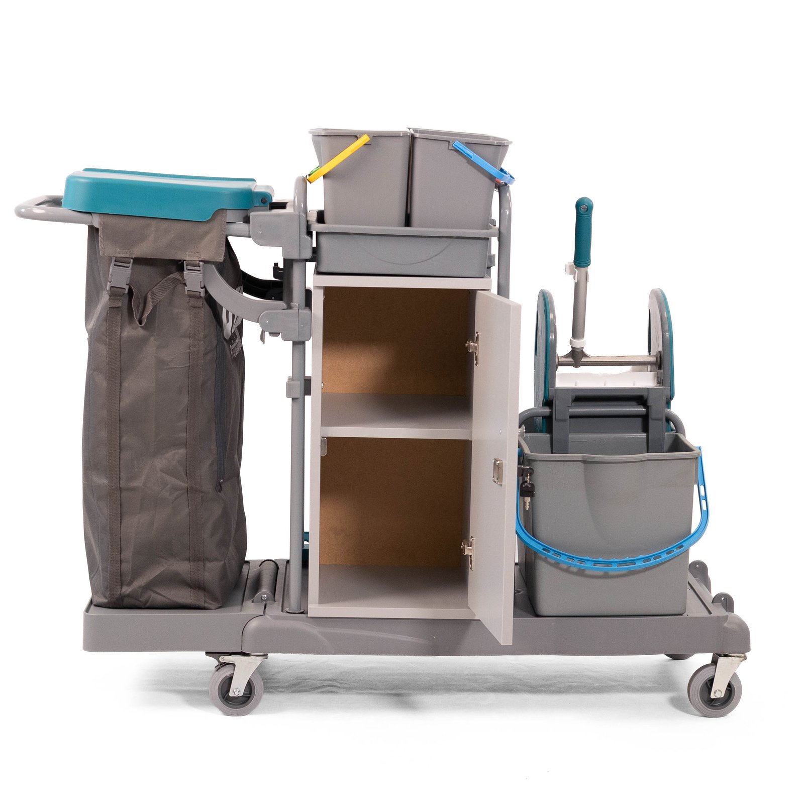 Smart Dolaplı Kat Arabası 100Lt+4x6+2x18 Boyalı 6