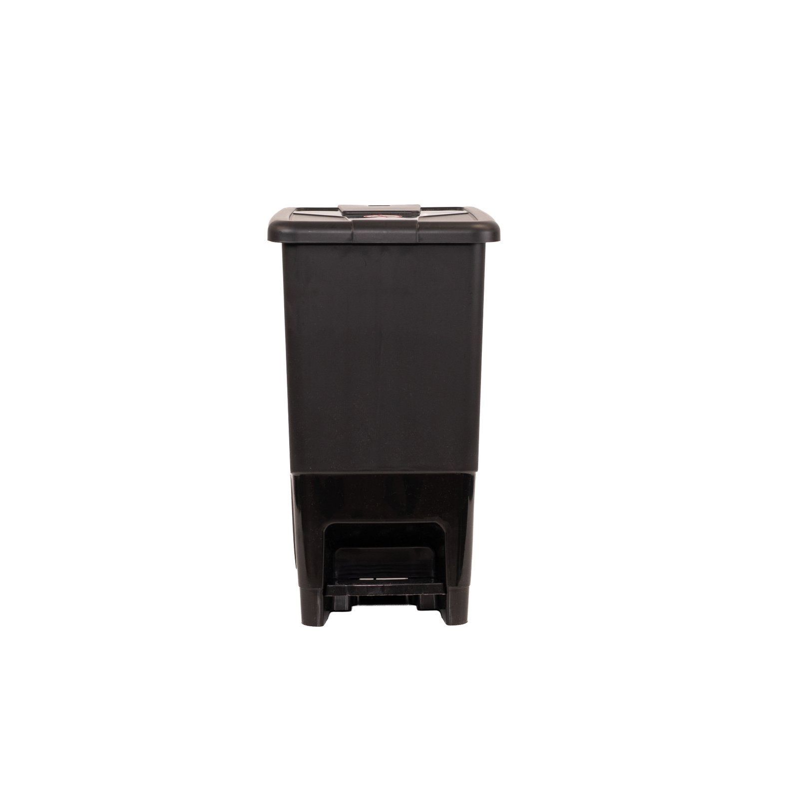 Slim Çöp Kovası 50 Lt - Siyah - İç Kovalı 10