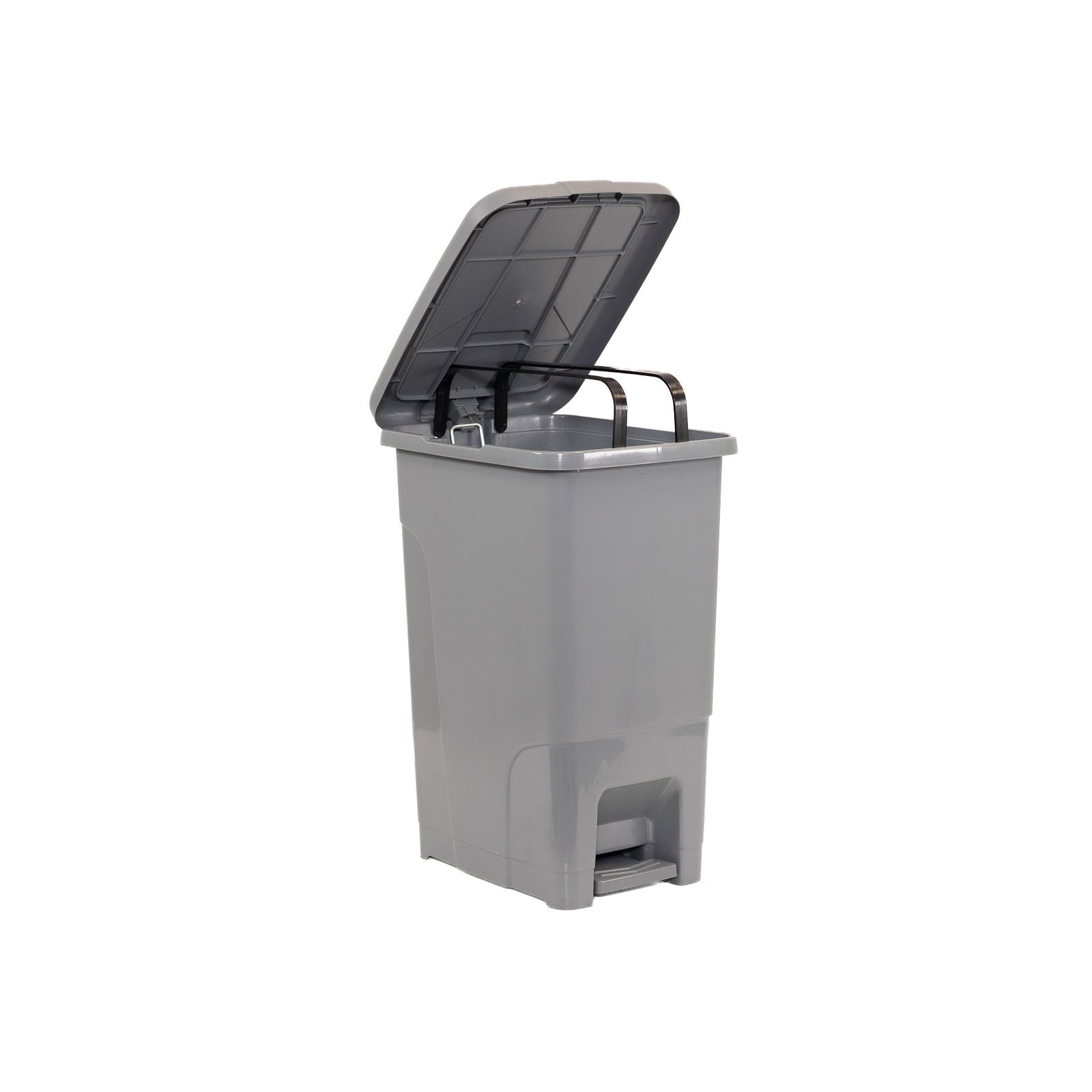 Slim Çöp Kovası 50 Lt - Siyah - İç Kovalı 4