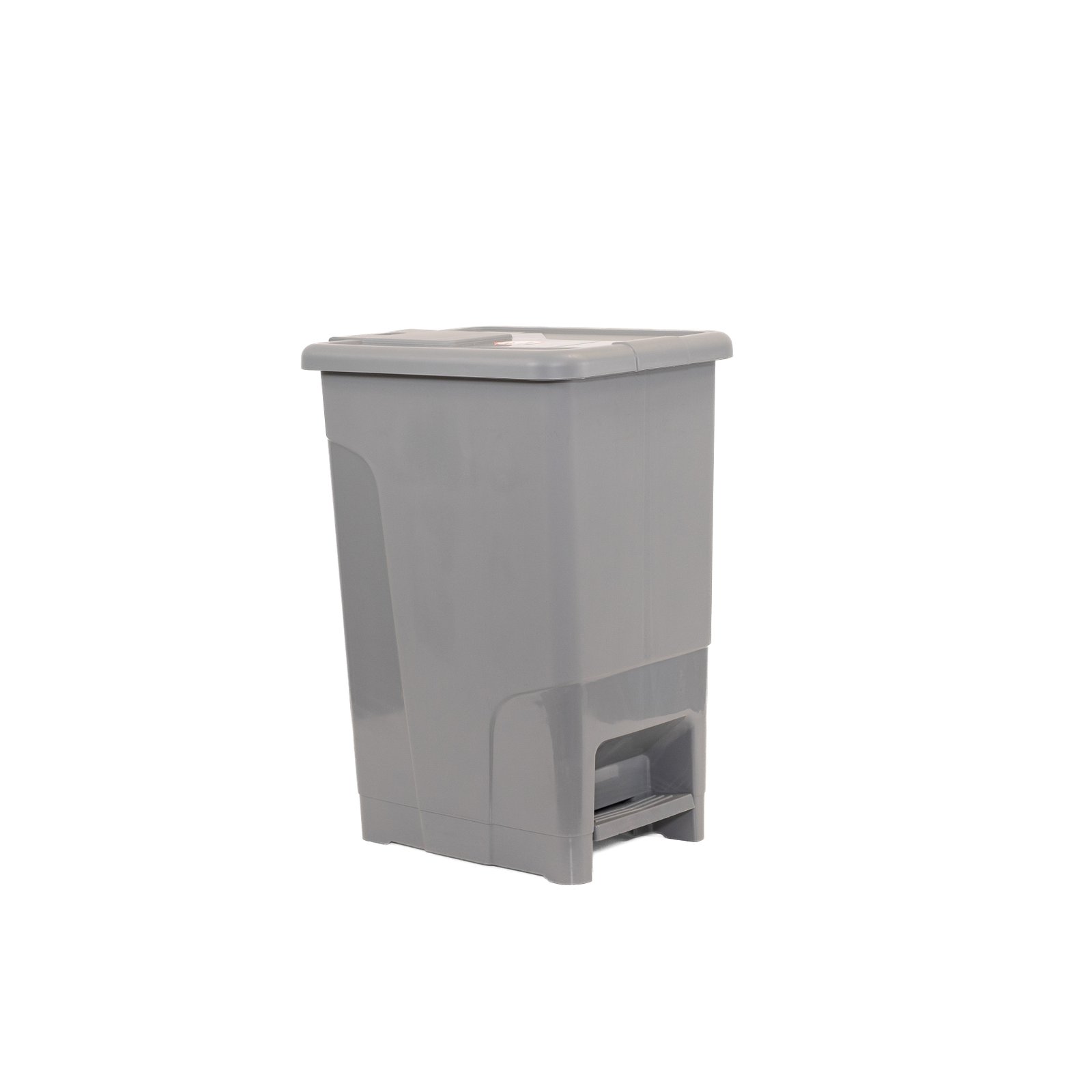 Slim Çöp Kovası 50 Lt - Siyah - İç Kovalı 9