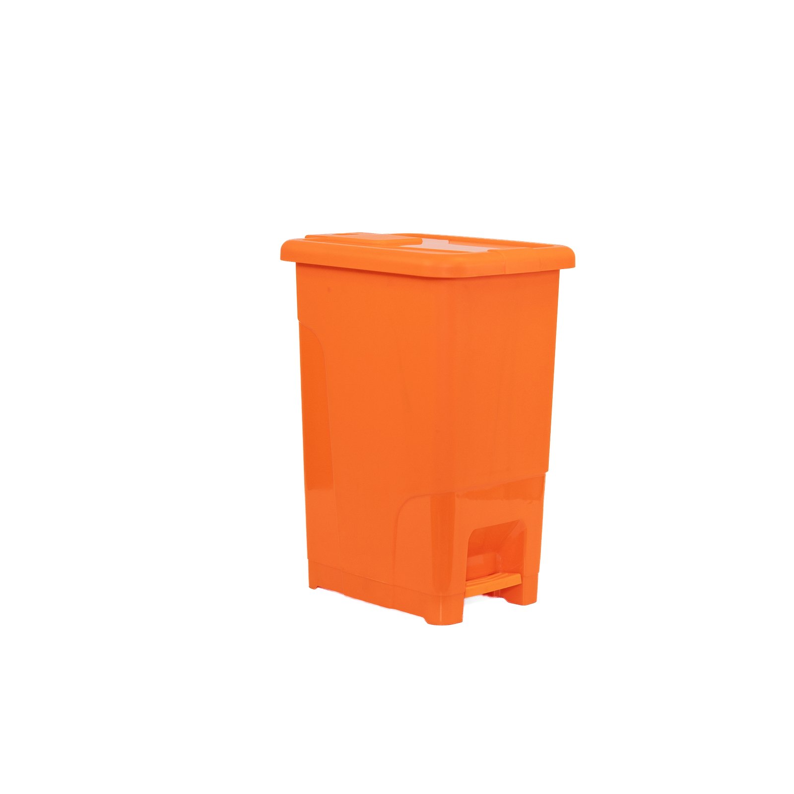 Slim Çöp Kovası 30 Lt - Turuncu 4
