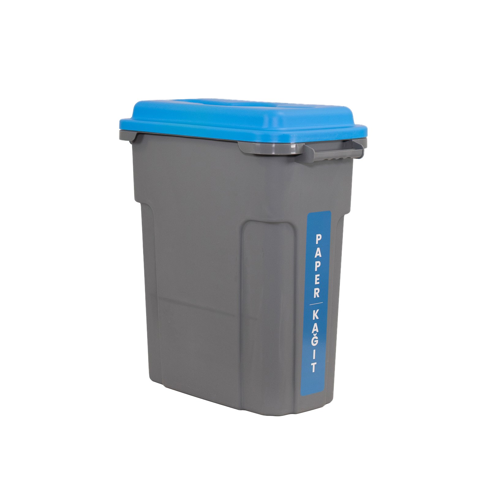 Geri Dönüşüm Kovası Düz Kapaklı Set 4×70 Lt 10