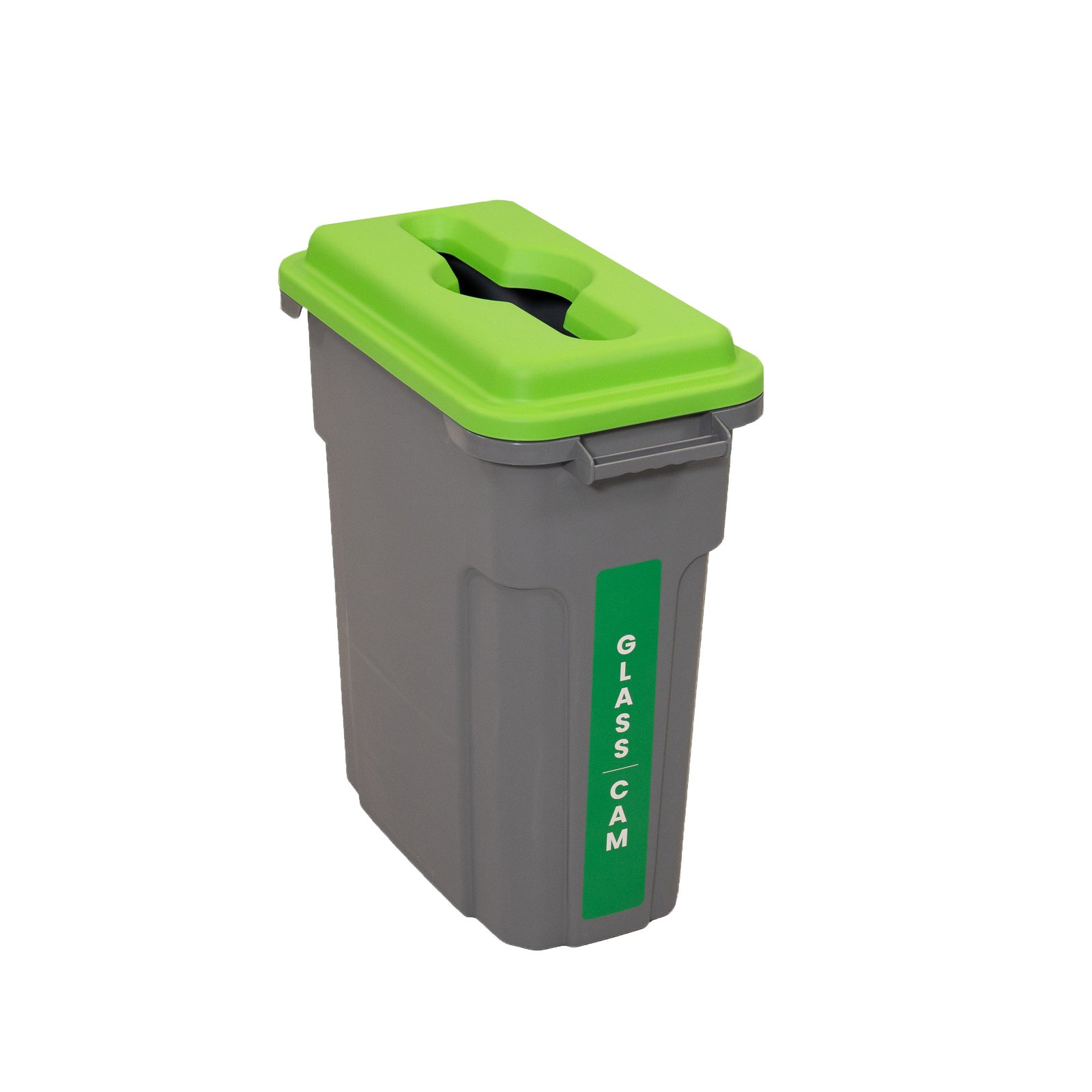 Geri Dönüşüm Kovası Düz Kapaklı Set 4×70 Lt 18